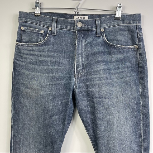 AGOLDE Men’s Hero Slim Tapered Jeans in Crossover 32 x 30 - Picture 10 of 16